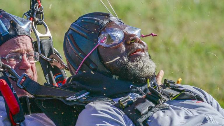 Gallery: Veterans Day skydive in Chester