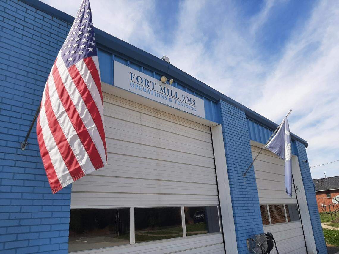 The long-time Fort Mill EMS station in downtown Fort Mill is home to a unit that began in 1955. Atrium Health bought the rescue squad in April, taking over its ambulance service.