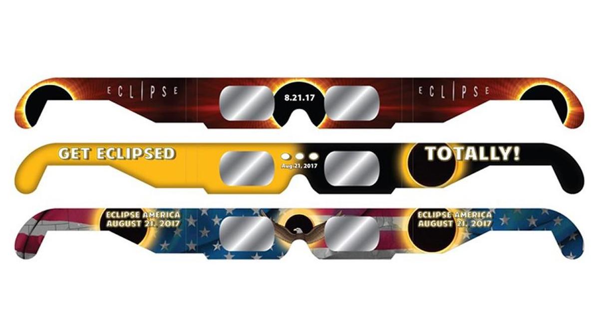 Dr. Adam Dutson with the Fort Mill Vision Center says proper safety glasses for eclipse viewing will be marked with the special ISO 12312-2.