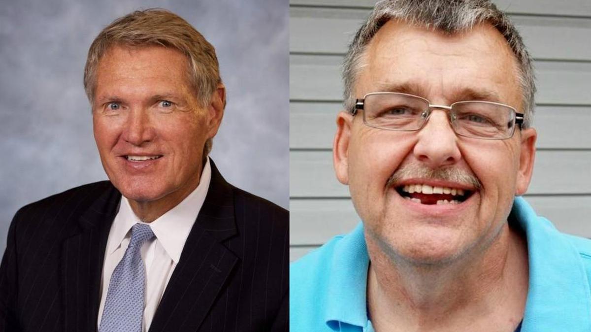 Harvey Peeler, left, and Ken Price