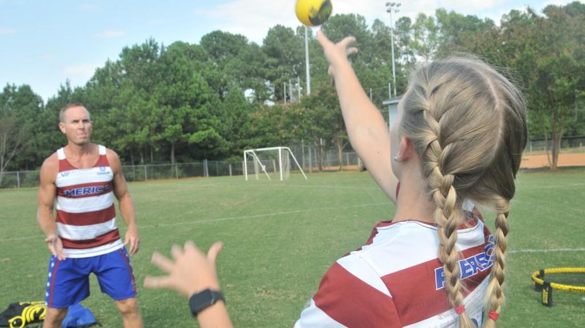 Tripp and Katie Pierson are working toward a national championship run in spikeball.