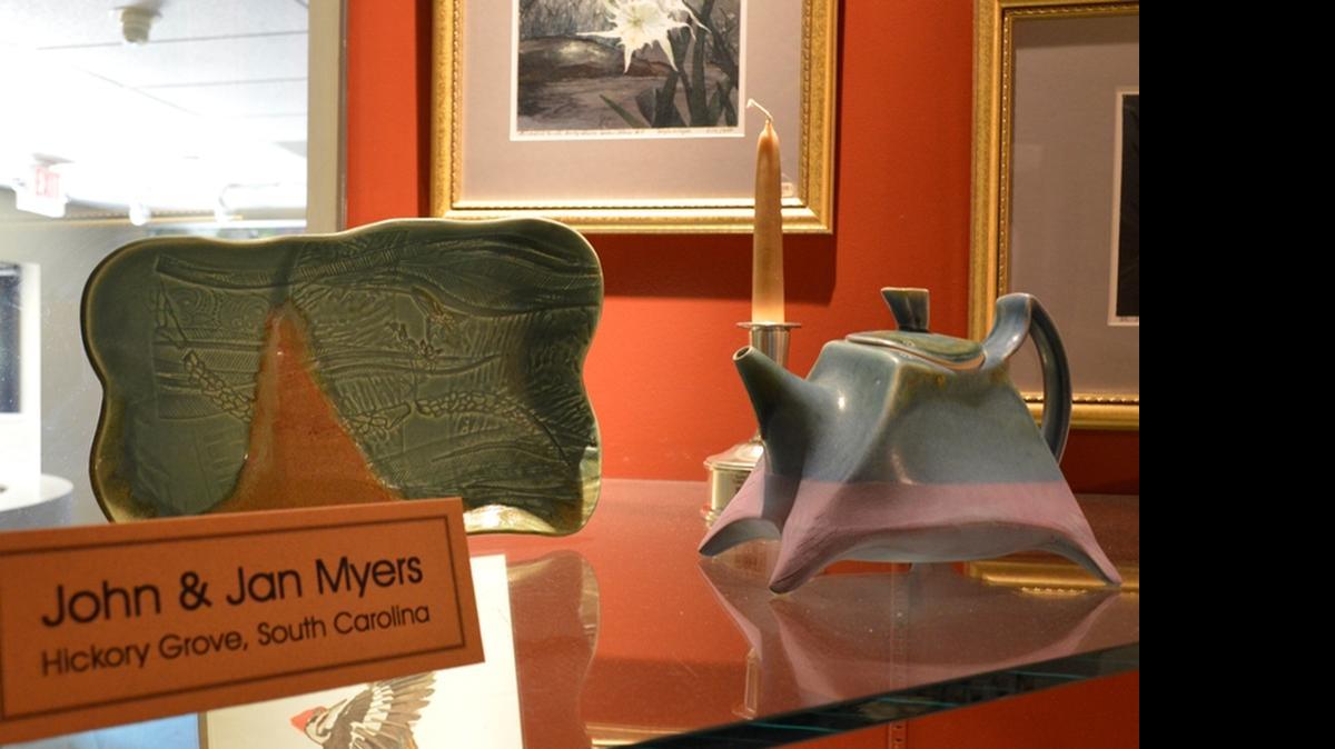 
John and Jan Myers pottery will be included in the May 18 Pottery & Panache event in Rock Hill.
