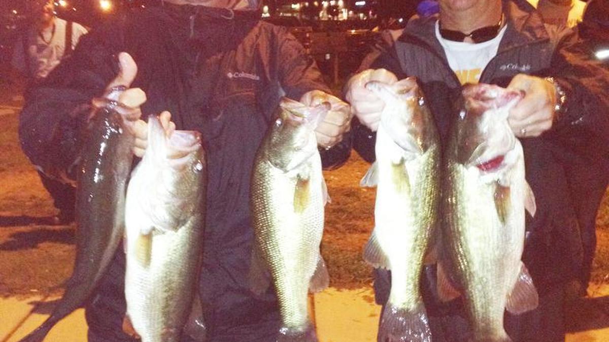 
Tony Colacurcio and Jay Adams won the two-day Thursday Night Tournament Trail Championship with 31.30 pounds Sept. 11-12 on Lake Wylie.
