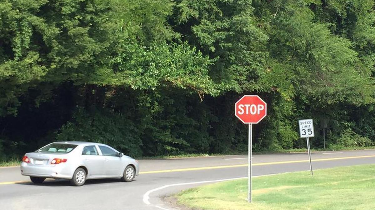 
This area of Sutton Road, near I-77, is the vicinity where a developer plans to build a new hotel.
