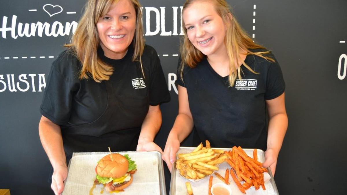 An array of gourmet burger choices and more are available at Burger Craft in Fort Mill.