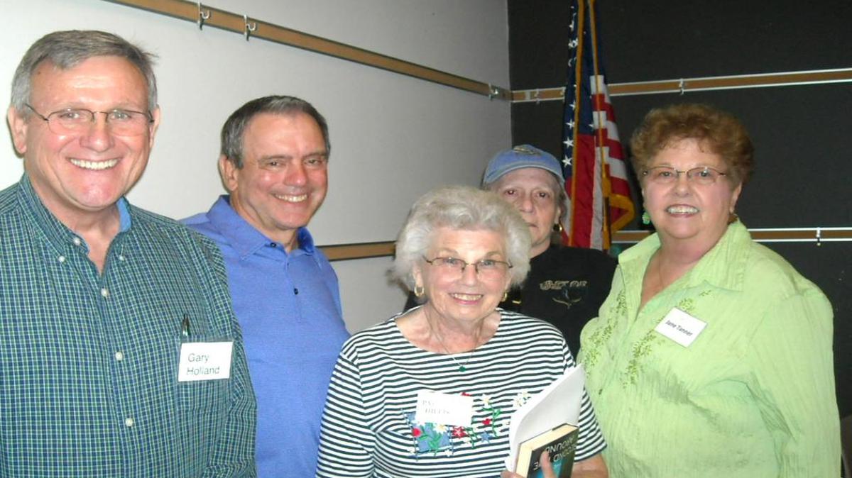 The newly elected ILAC Officers for 2016-17 are, from left, Gary Holland, secretary; John Delfausse, treasurer; Pat Hillis, board member at-large; Phyllis Sklar, vice president; and Jane Tanner, president.