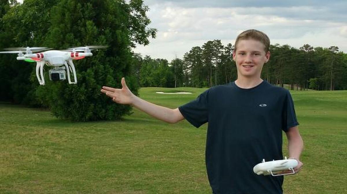 
Ryan Williams was glad someone found and returned the drone he lost over Springfield Golf Course last week.
