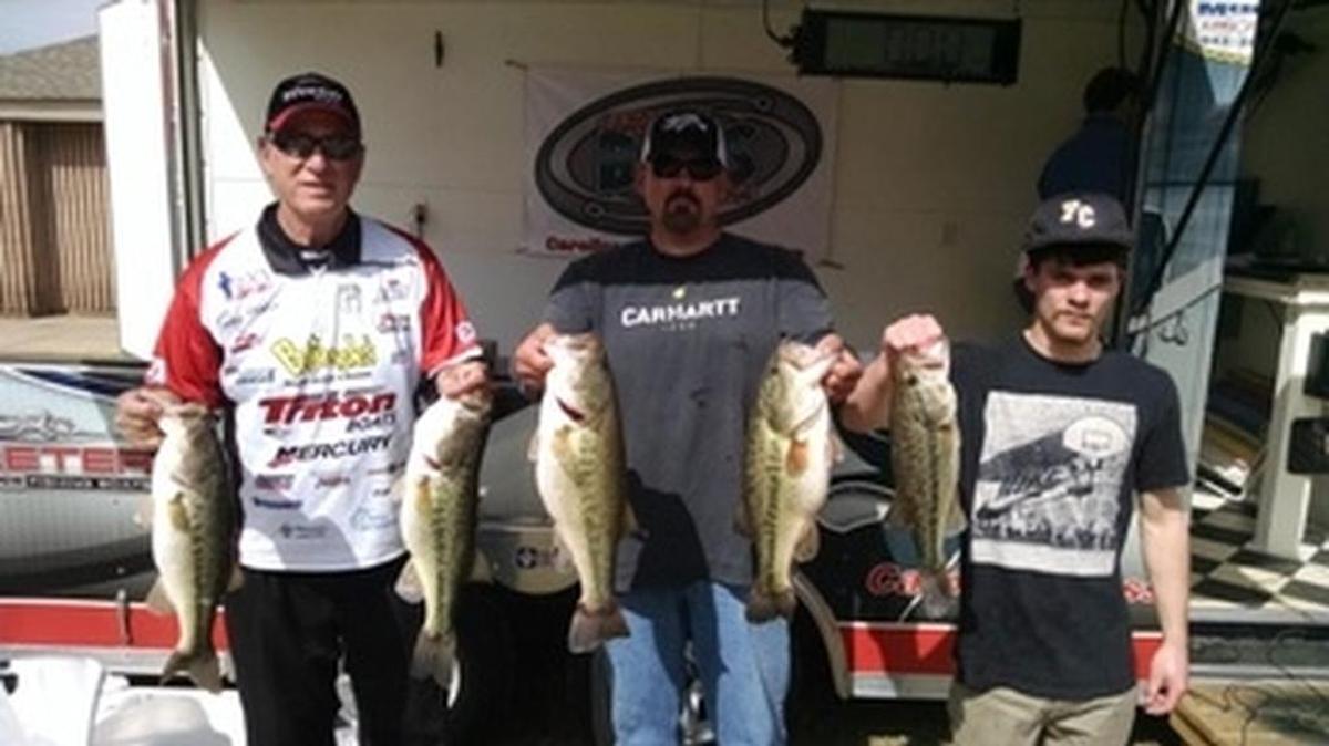 More than 20 pounds of fish won last year’s Carolinas Bass Challenge event on Lake Wylie.