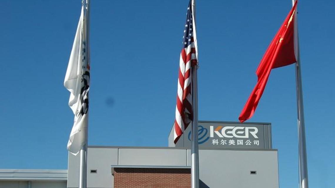 Growing Indian Land now includes a textile plant, Chinese-owned Keer America.