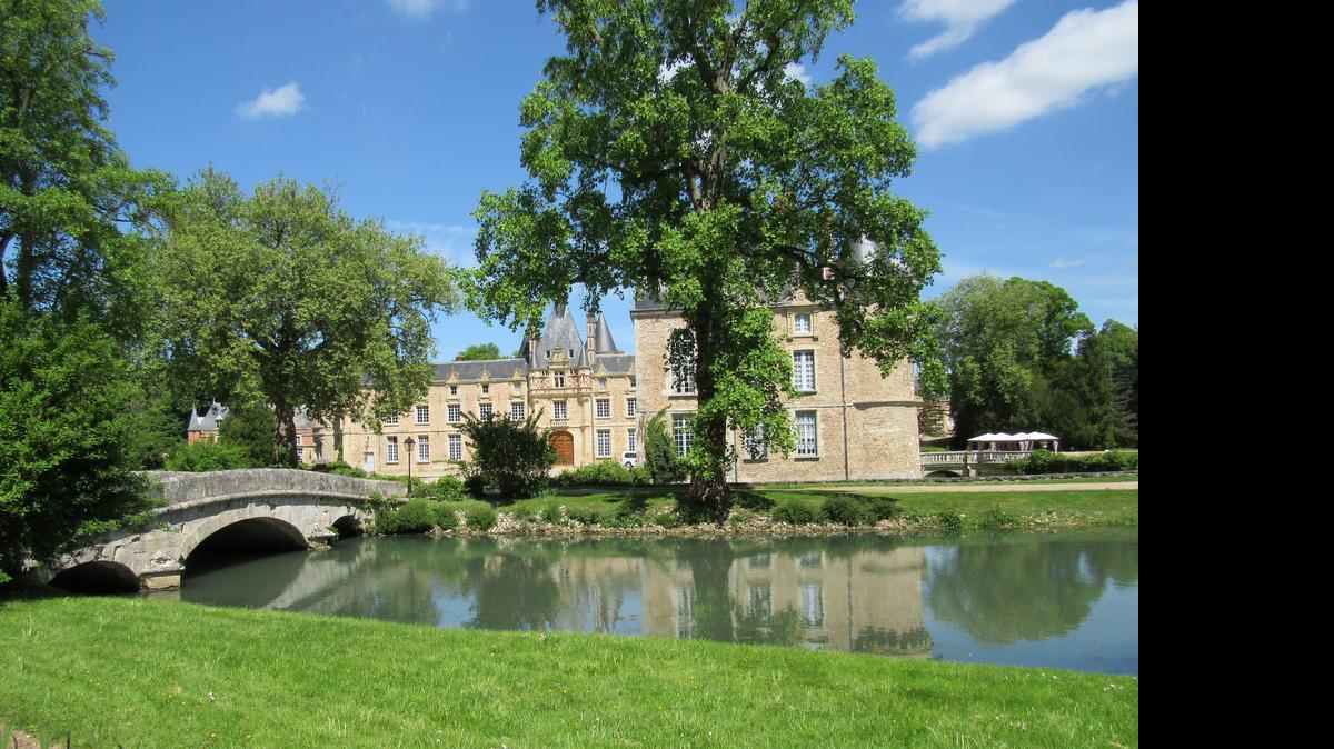 
Chateau d’Esclimont in the village of Saint Symphorien in France.
