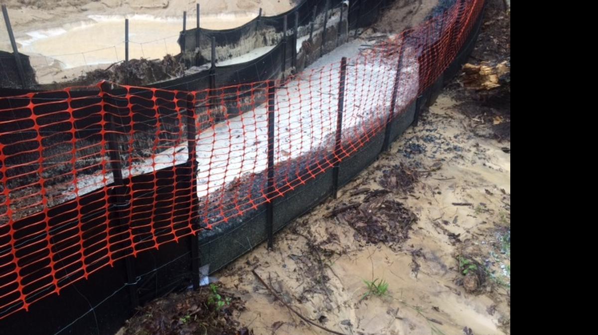 
A rainstorm caused damage to creeks in Steele Creek, something environmental experts say is not uncommon with ongoing construction near Lake Wylie.
