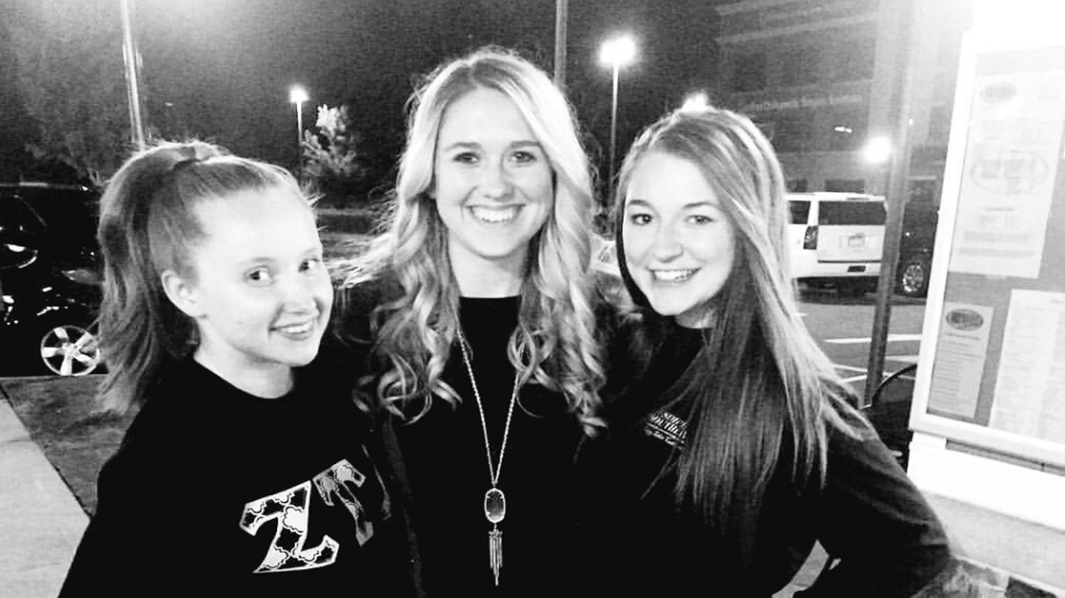University of South Carolina Beaufort students Samantha Clark and Lauren Sherrard came home with sophomore Brenna Dickerson of Indian Land to escape Hurricane Matthew.