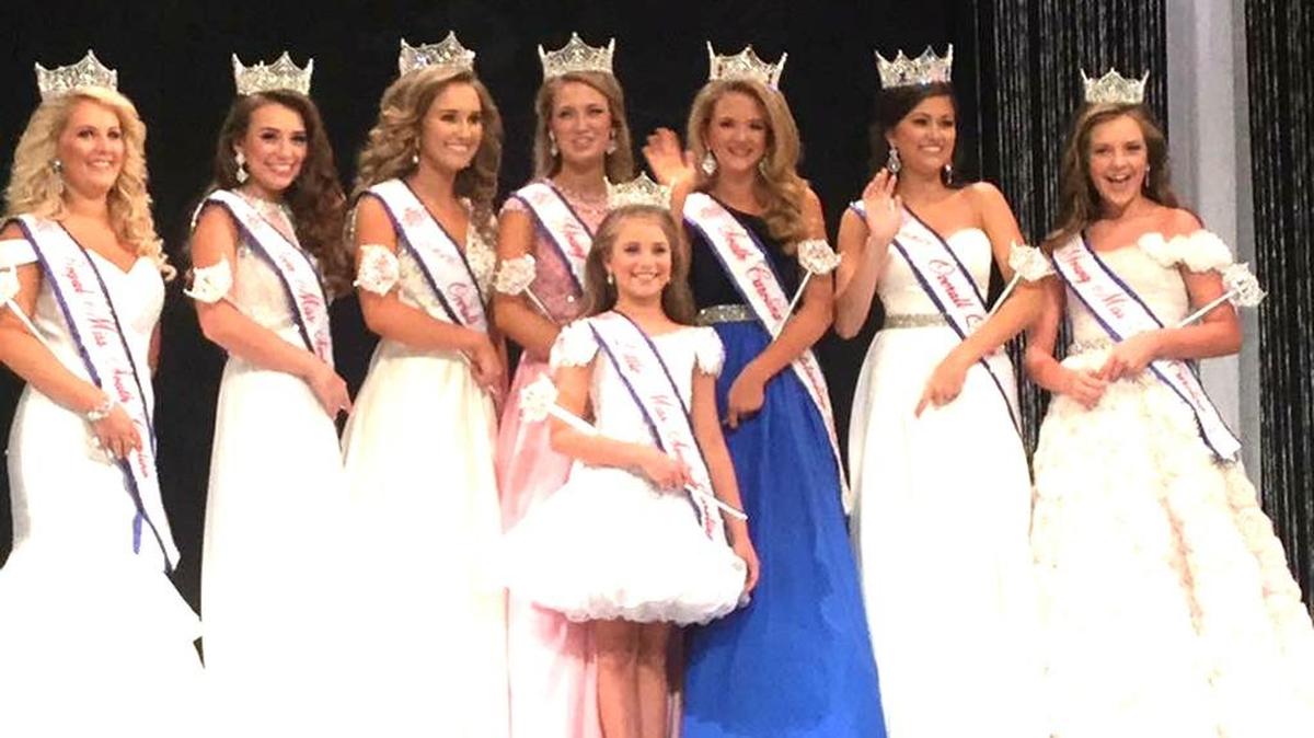Emmy Fuller of Fort Mill (front, center) can add another title to her resume – Little Miss South Carolina.