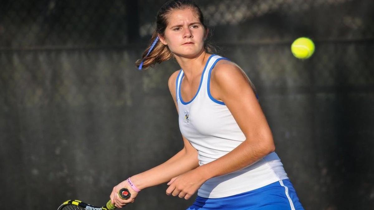 Rachel Brooks plays No. 1 singles for Fort Mill.