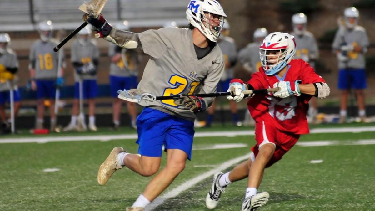 Fort Mill junior Connor Baucom scored one of the Jackets' 16 goals in their season opener against AC Flora Thursday.