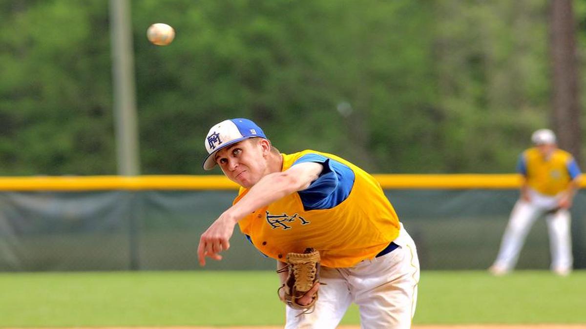 
Andrew Tomasovich, who was drafted by the Oakland A’s, is shown pitching in 2011 against Northwestern. 
