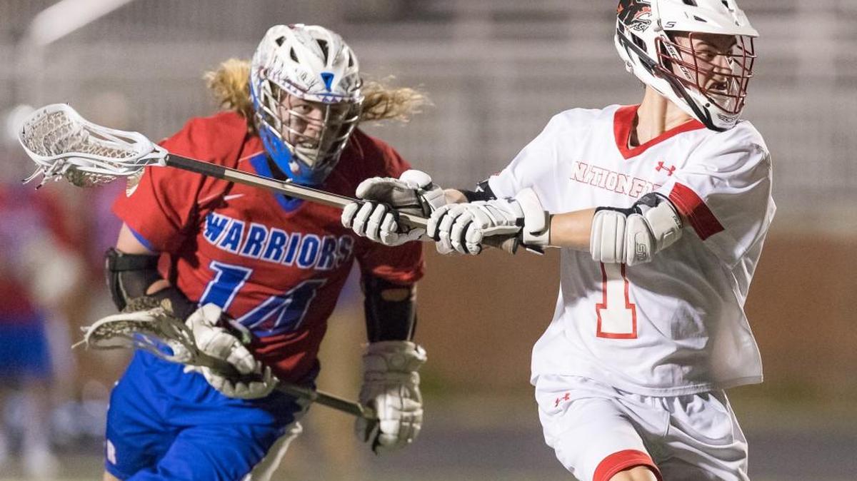 Nation Ford hosts defeated Riverside 9-6 in boys varsity lacrosse Wednesday.