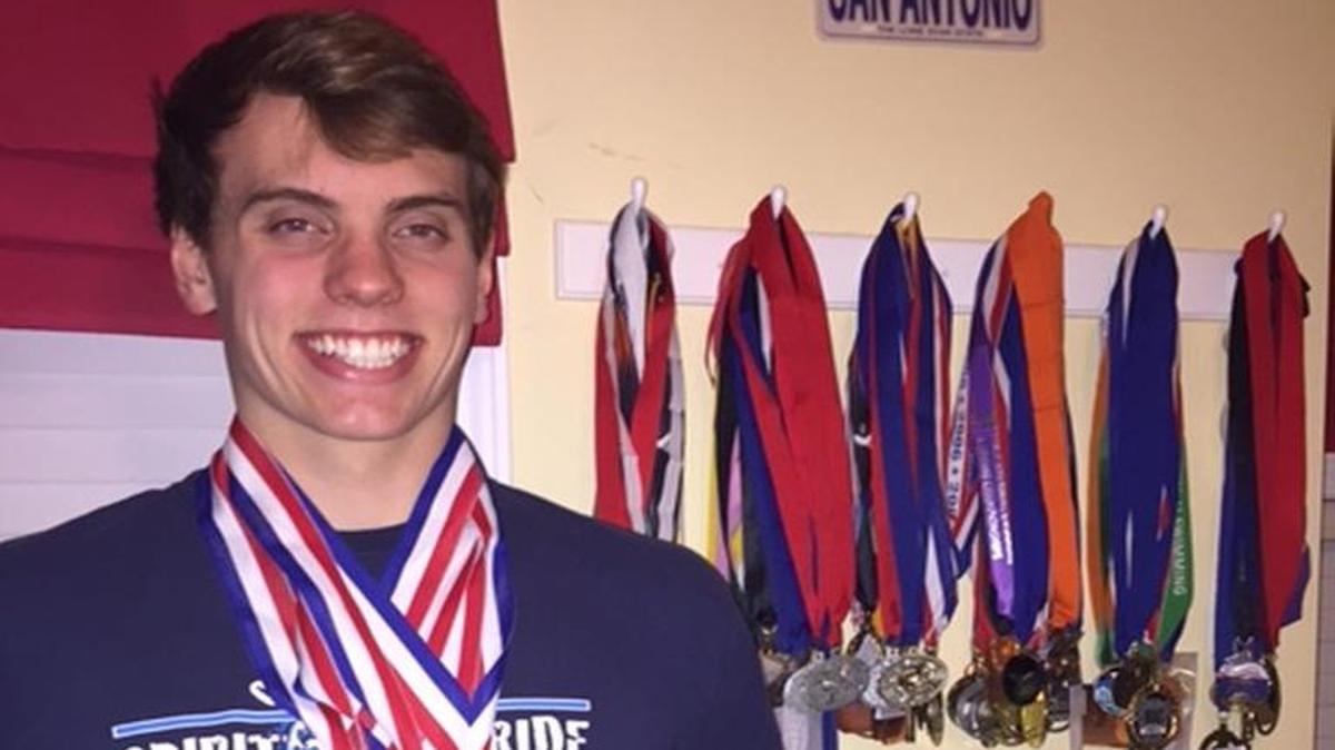 Nathaniel Hartley recently won his ninth state swim title as a high school athlete, and now will swim at Duke University.