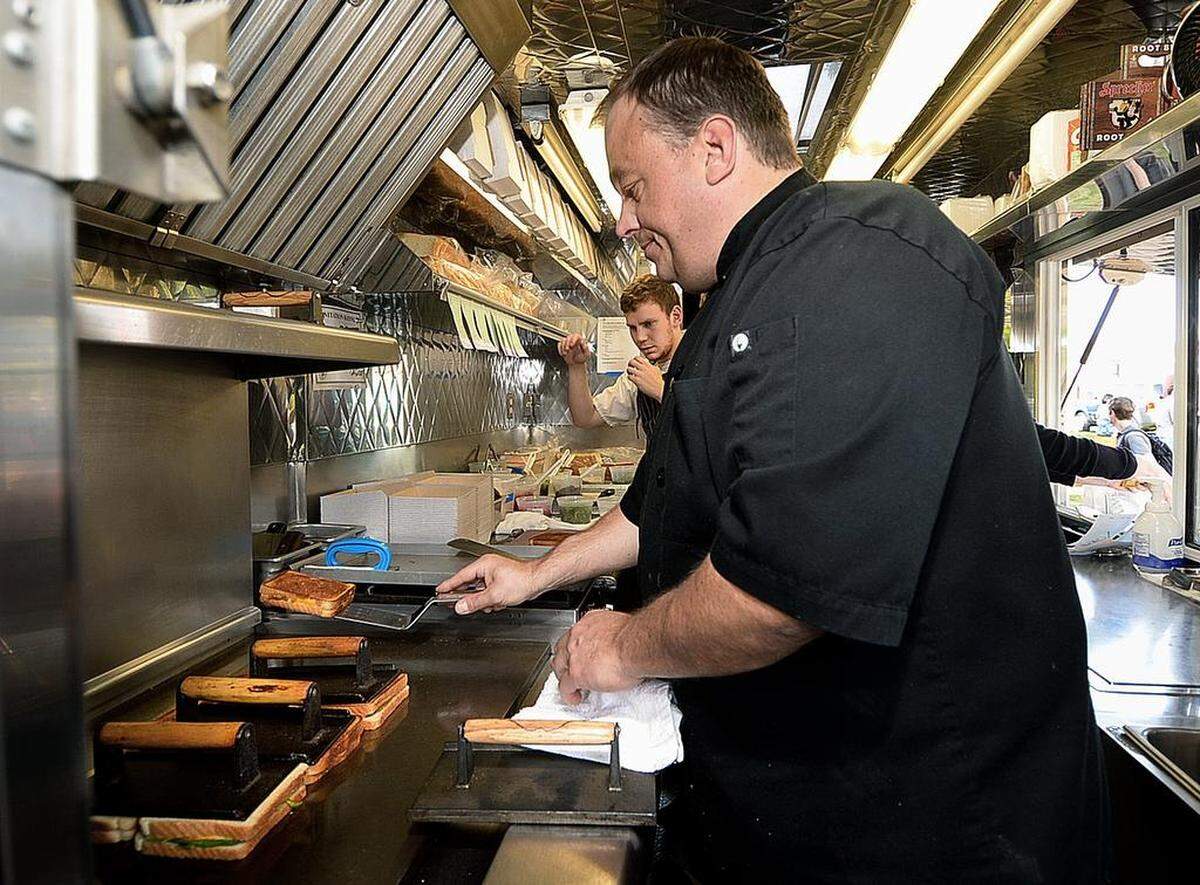 Brian Stockholm of the Papi Queso food truck is one of the food vendors you'll find at Tompkins Hall when it opens in early 2019.