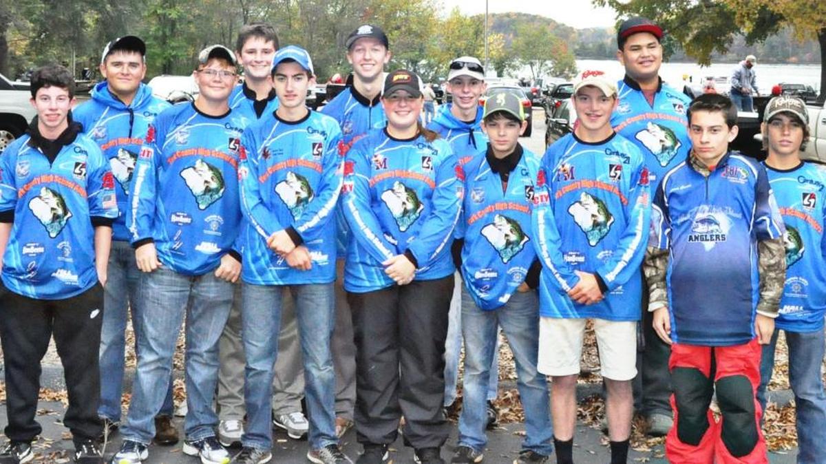 The York County High School Anglers recently competed at an event on Lake Norman.