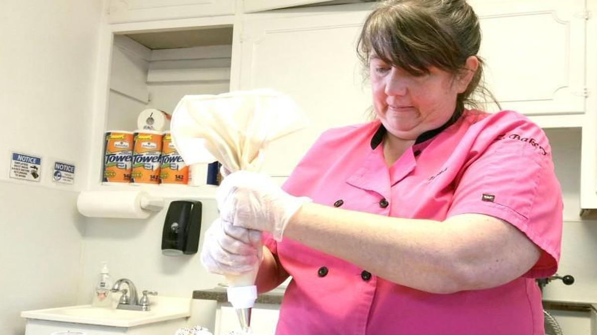 Trina Zimmerman owns the Confederate Street confectionery Z Bakery, which began with a $100 mixer in her mother’s kitchen.