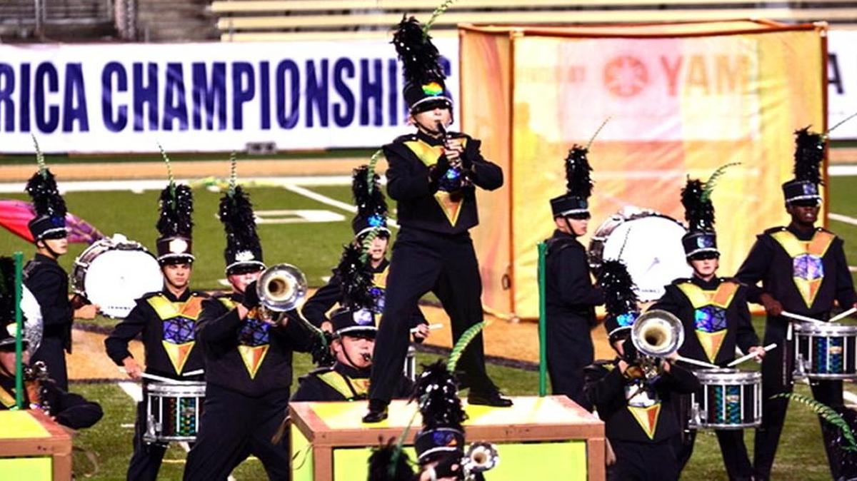 
Nation Ford’s marching band performs at the BOA Regional Championship in Winston-Salem, N.C., where it was the runner up. 
