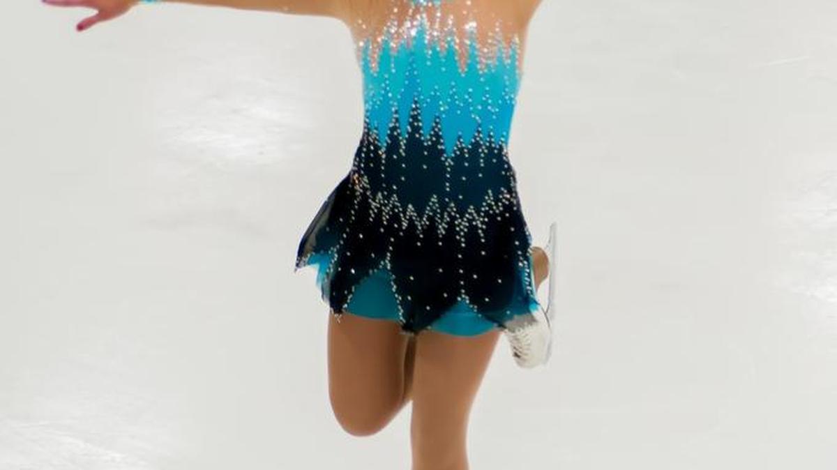 Madison Bellof, 14, is a competitive figure skater who is learning to manage her Type 1 diabetes.