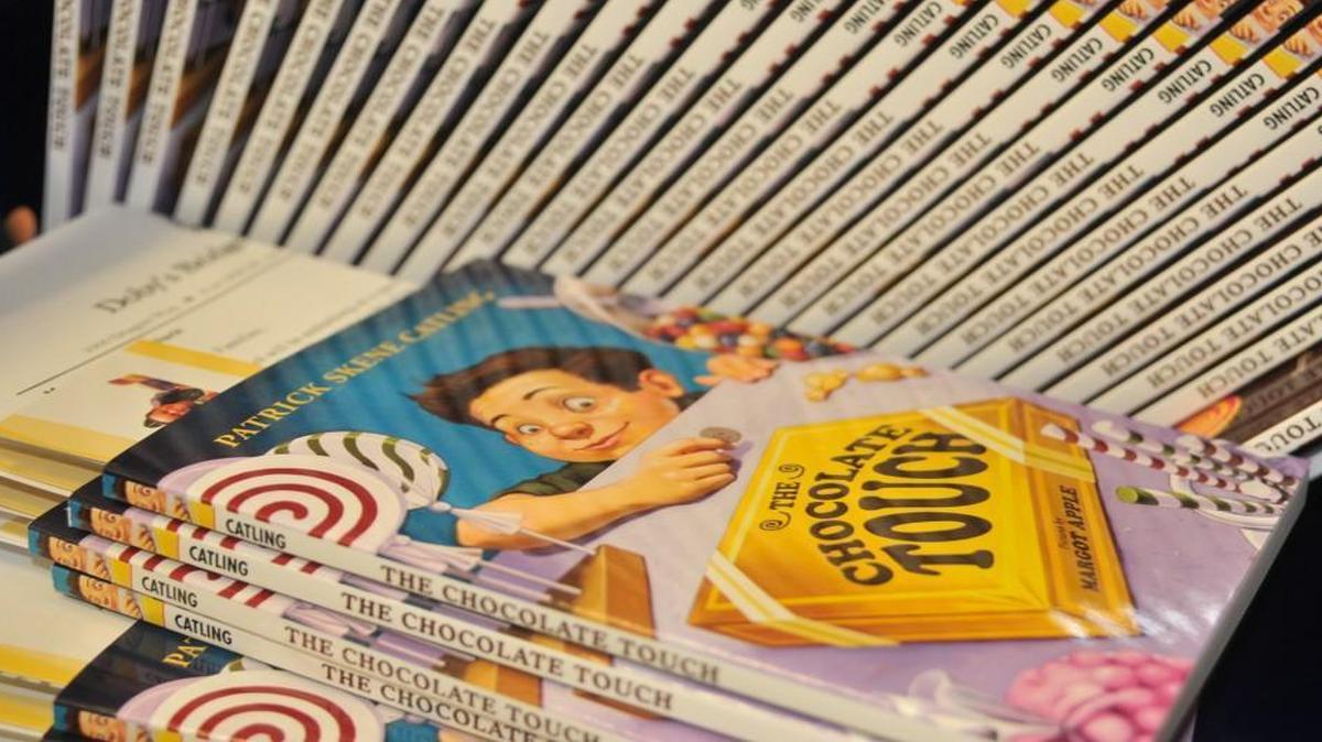“The Chocolate Touch” is this year’s One School One Book reader at Doby’s Bridge Elementary School.