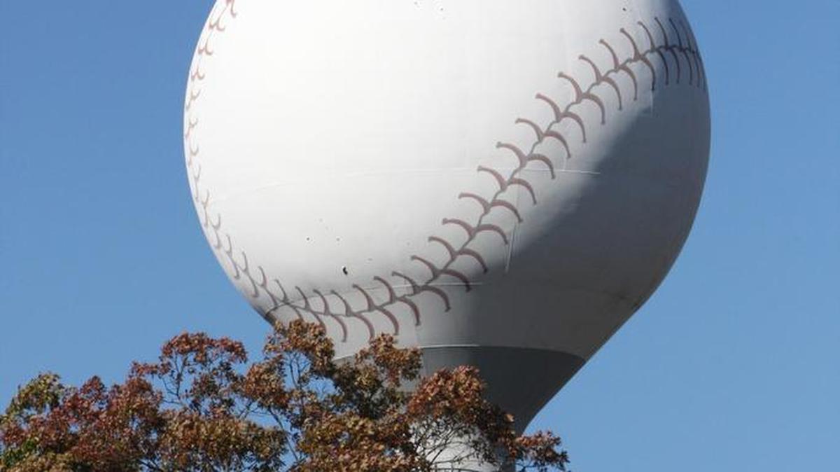 A York County landmark is the baseball water tower near the former Knights Stadium in Fort Mill. Officials are asking residents to conserve water. Fort Mill  is looking at $42 million for an expansion of its wastewater treatment plant.