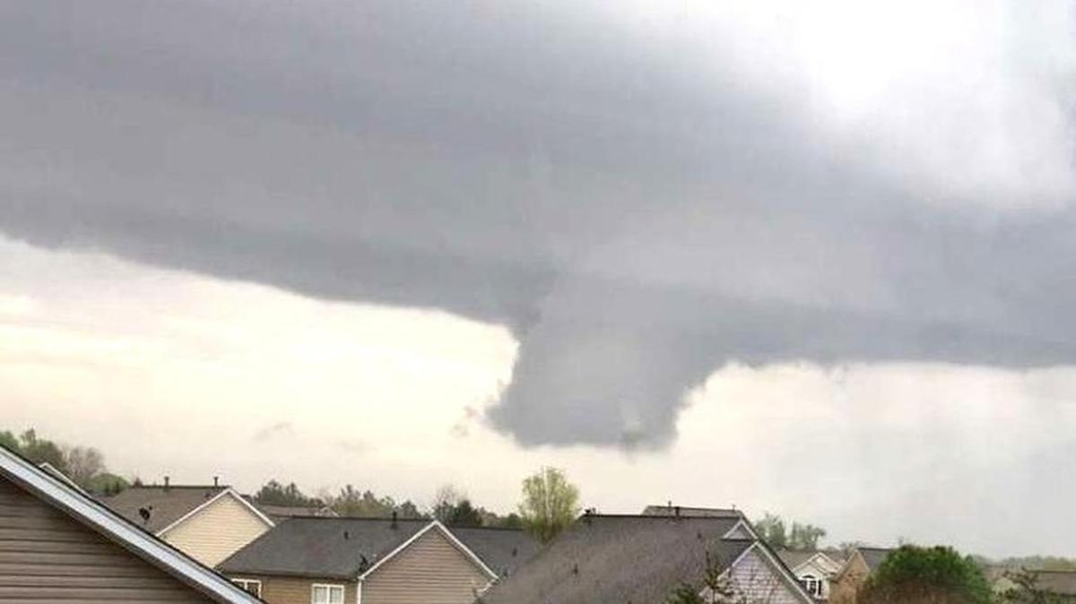 A rare sight caught residents by surprise last Thursday evening when a funnel-shaped cloud appeared in the Fort Mill area. Sightings came in from Indian Land to Tega Cay. Stormy weather created perfect conditions for tornadoes to form, weather experts said. Fortunately, this cloud, which shows clear evidence of rotating updraft, did not touch down. Thus, no damage occurred. This was taken in Waterstone by 12-year-old Alyssa Paguaga.