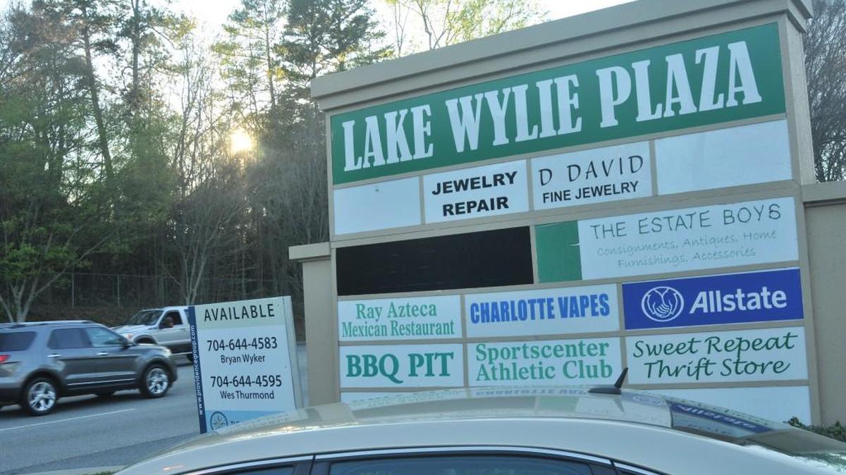 The largest commercial space in Lake Wylie Plaza remains open following the closing of Fred’s.
