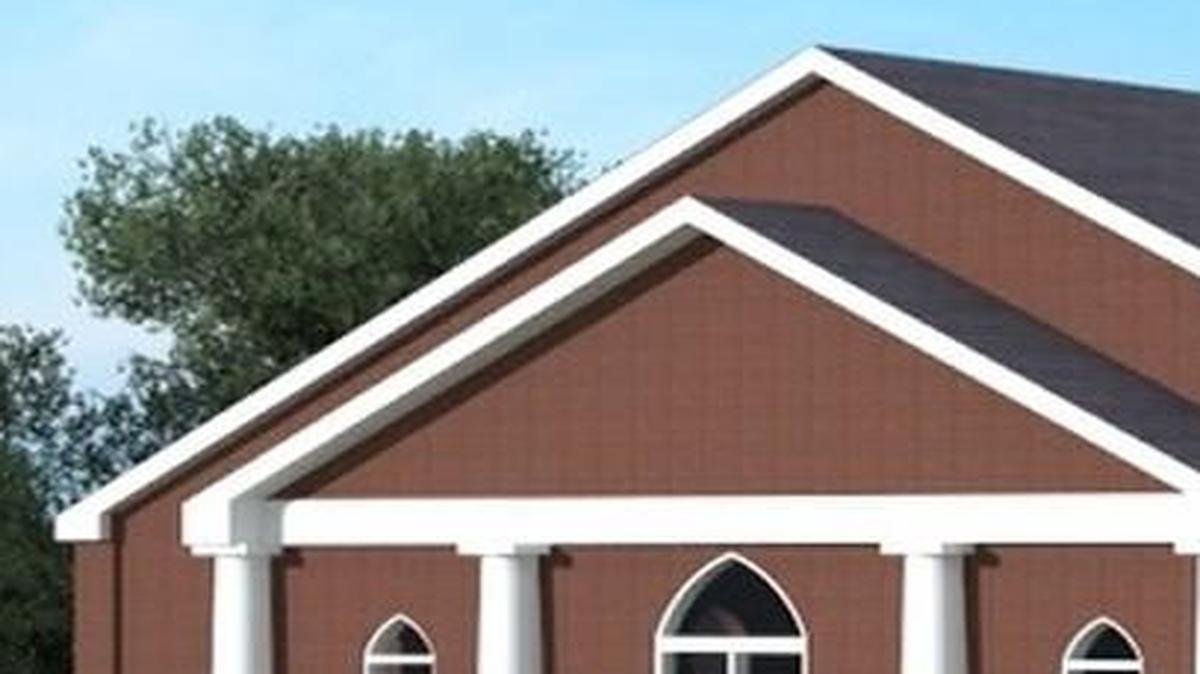 A rendering of the new church building planned by Presbyterian Church in Indian Land at a historic site.
