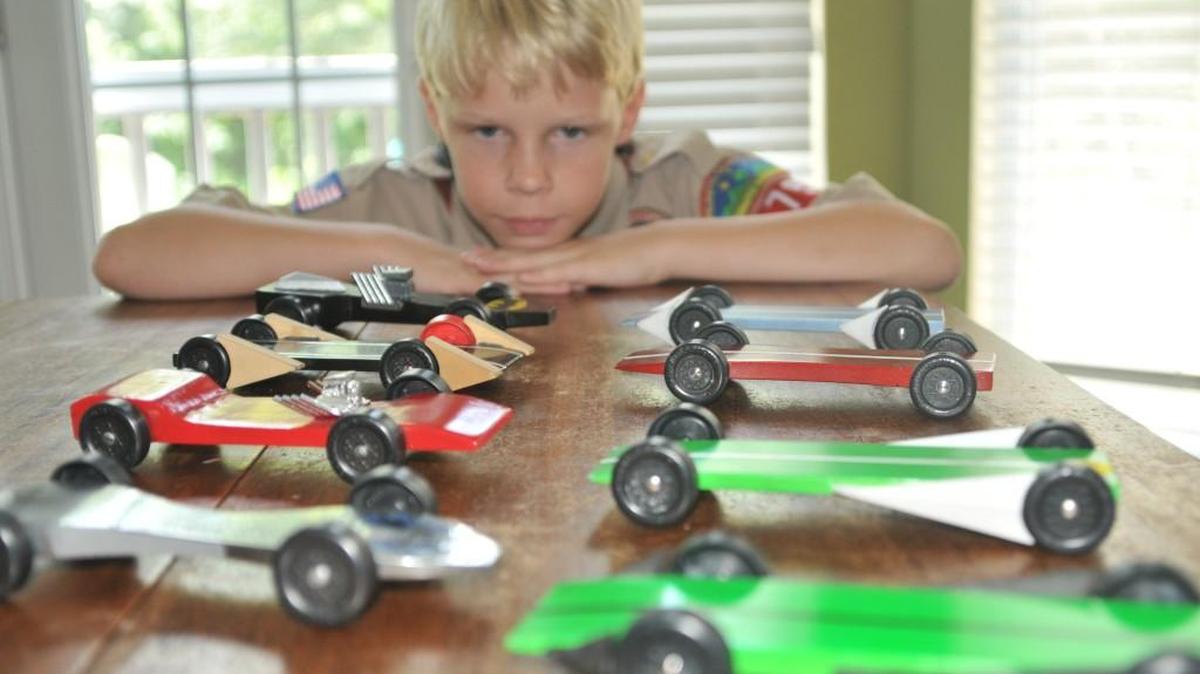 Fort Mill Cub Scout Jack Dollyhigh and his car, Mean Grean, are world champions after he won his age group at the Pinewood Derby World Championship in New York City.