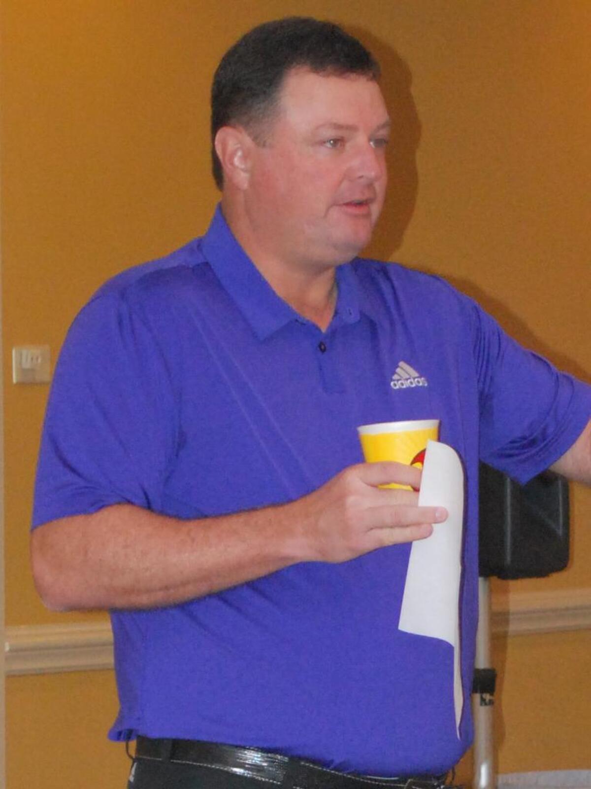 Fort Mill native and former Golf Channel on-air talent Charlie Rymer shared stories and auctioned items in 2017 to raise money for the boys and girls golf teams.