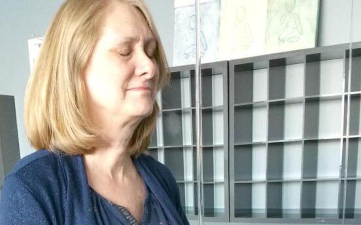 Faith Northington meditates during a recent session of Heartfulness meditation at Balance Yoga and Massage in Tega Cay. Northington teaches the Heartfulness method, which focuses one’s attention on the heart through meditation, throughout the Charlotte area.