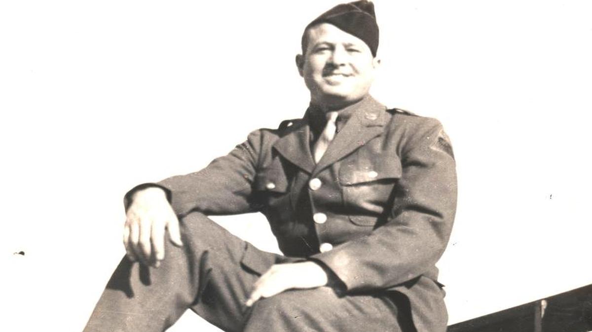 Herbert Daniels, Tech 5th Class, was killed in Germany by mortar fire in a counter assault Dec. 16, 1944, the first day of the Battle of the Bulge.