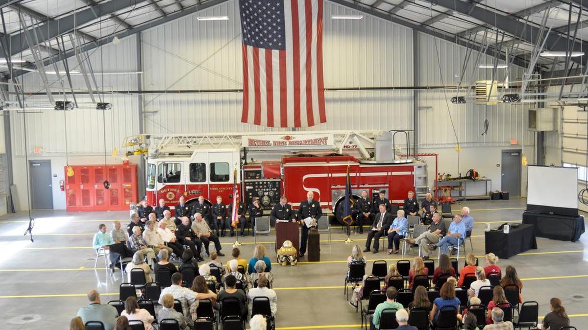 The Bethel Volunteer Fire Department and Bethel Fire Tax District invited the community to a grand opening and blessing of Station No. 1 on Oct. 11, 2015, at 5620 Oakridge Road in Lake Wylie, S.C.