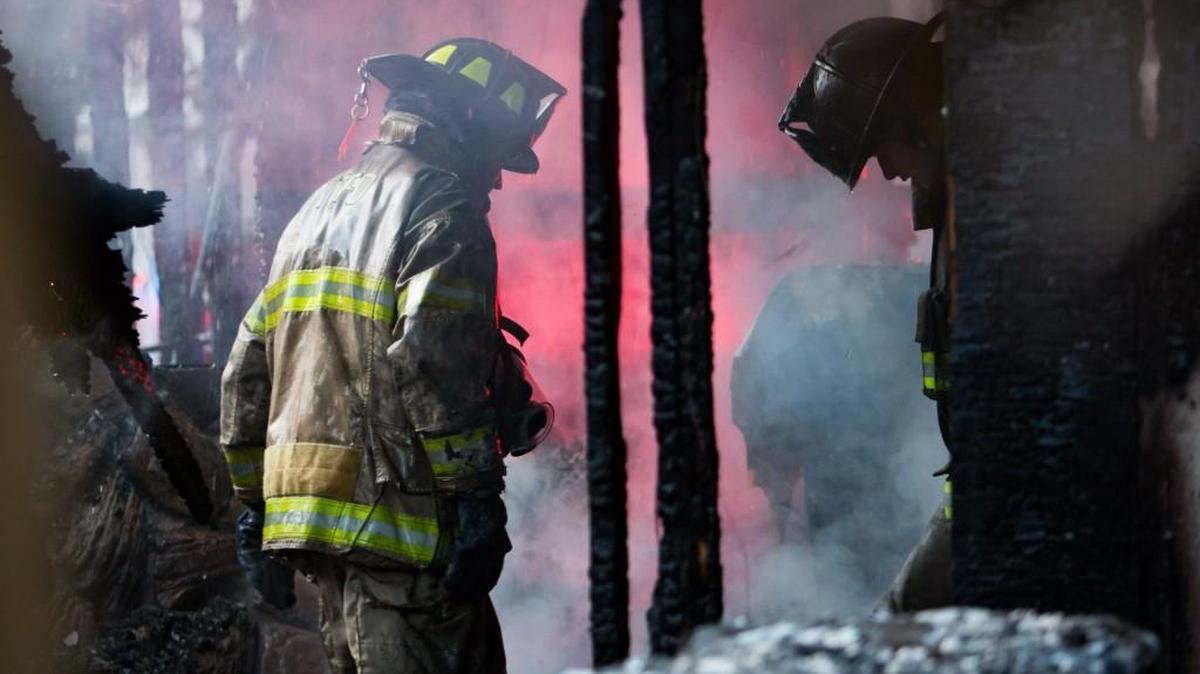 Fire guts a home in January in Tega Cay.