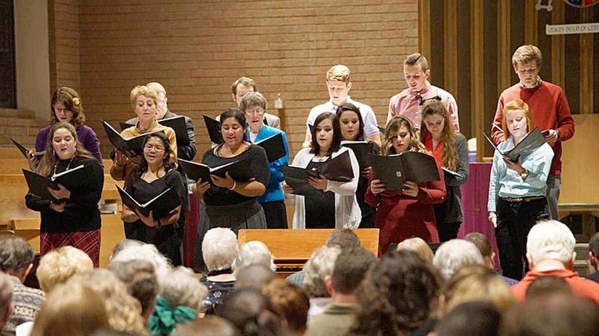 Abbey chorus, instrumental ensemble and voice students holiday concert is Dec. 4 at the Abbey Basilica in Belmont.