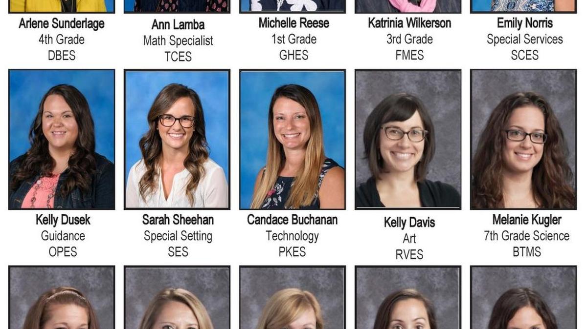 The Fort Mill School District announced its 2017 Teacher and Support Staff of the Year. Winners were nominated and voted upon by their peers at each school and facility location.