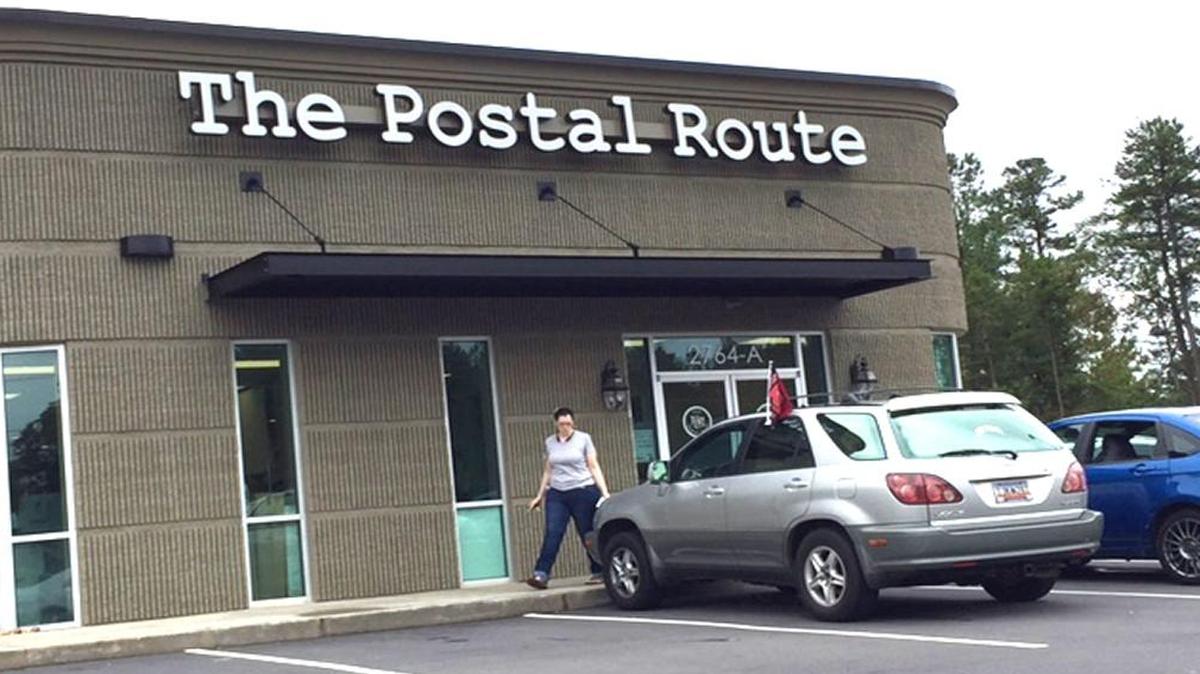 
The Postal Route, which moved from the Tega Cay area to a new building on Pleasant Road, offers an array of services, from mailing and shipping to graphic arts, and products, including a large gift selection.
