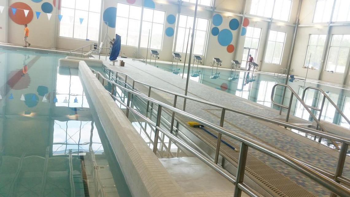 The two indoor pools at Clover School District Community YMCA offer accessibility.