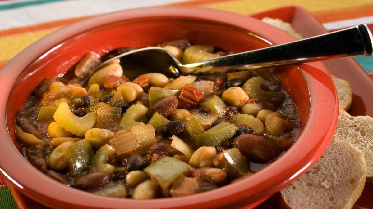 Quick vegetarian chili. Have a favorite recipe? Enter it in the Cookin’ 4 the Kids Chili Showdown Feb. 27 at Fort Mill High School.