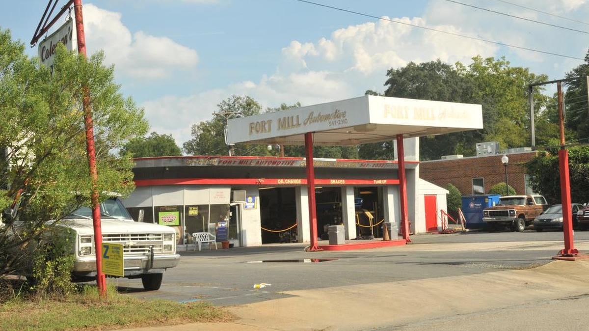 Wallace Coleman applied for rezoning of his auto shop property on North White Street in Fort Mill.