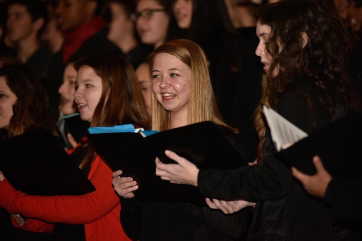 Tega Cay’s Christmas tree lighting was held Satuday evening.