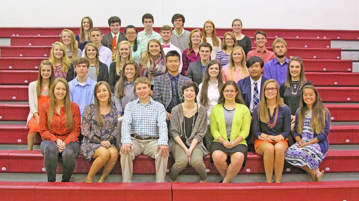 
Gaston Christian High School has 34 students inducted into the The Fred Chase Chapter of the National Honor Society.
