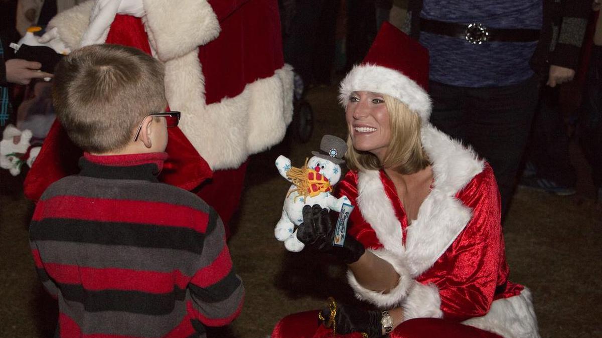 Children can expect to see Santa and Mrs. Claus at Christmas by the Lake before the boat parade launch Dec. 12 on Lake Wylie.