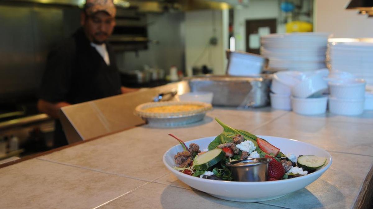 
Riverbleu Steak & Fish serves a variety of lunch options at the new RiverGate location in Steele Creek.
