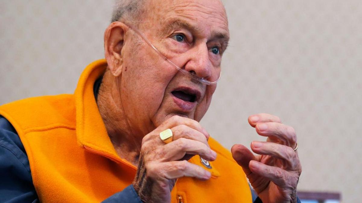 Charlie Hawkins of Lake Wylie was honored by Hospice and Community Care for his World War II service at Westminster Health & Rehabilitation in Rock Hill. Hawkins died Feb. 1. .