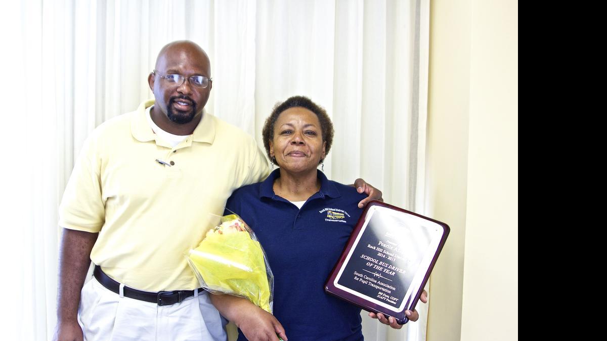 
Pearlie Abel with her son, Everett Abel.

